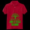 Youth EcoSmart® Jersey Knit Polo Thumbnail