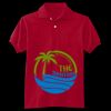 Youth EcoSmart® Jersey Knit Polo Thumbnail