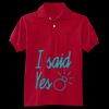 Youth EcoSmart® Jersey Knit Polo Thumbnail