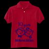 Youth EcoSmart® Jersey Knit Polo Thumbnail