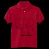 Youth EcoSmart® Jersey Knit Polo Thumbnail