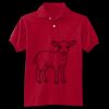 Youth EcoSmart® Jersey Knit Polo Thumbnail
