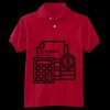 Youth EcoSmart® Jersey Knit Polo Thumbnail