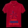 Youth EcoSmart® Jersey Knit Polo Thumbnail