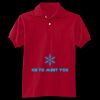Youth EcoSmart® Jersey Knit Polo Thumbnail