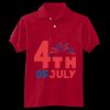 Youth EcoSmart® Jersey Knit Polo Thumbnail
